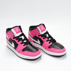 Nike Dunk High Pink Black White Sneakers 555112-002