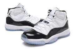 Jordan Air Jordan 11 Retro High White and Black Sneakers