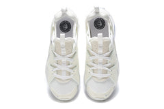 Nike Air Huarache Run Sneakers in White and Pale Blue
