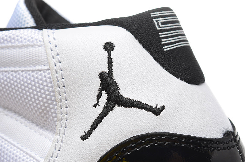 Jordan Air Jordan 11 Retro High White and Black Sneakers