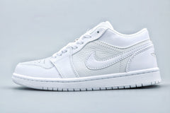 Jordan 1 Low White Sneakers 11136