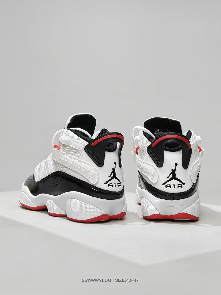 Jordan Air Jordan 6 White Black Red Sneakers