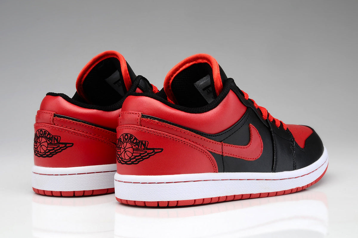 Jordan Air Jordan 1 Low Black Red Sneakers
