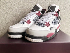 Jordan 4 Paris Saint-Germain Sneakers White Burgundy