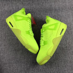 Jordan Air Jordan 4 Woven Sneakers Fluorescent Green