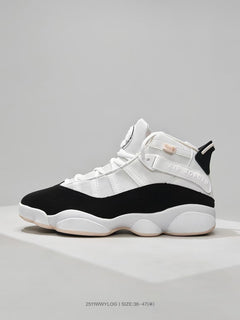 Jordan 8 Sneakers White Black Pink