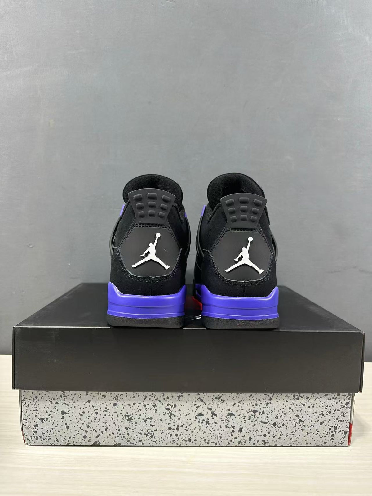 Jordan Air Jordan 4 Retro Black Blue Sneakers CT8527-018