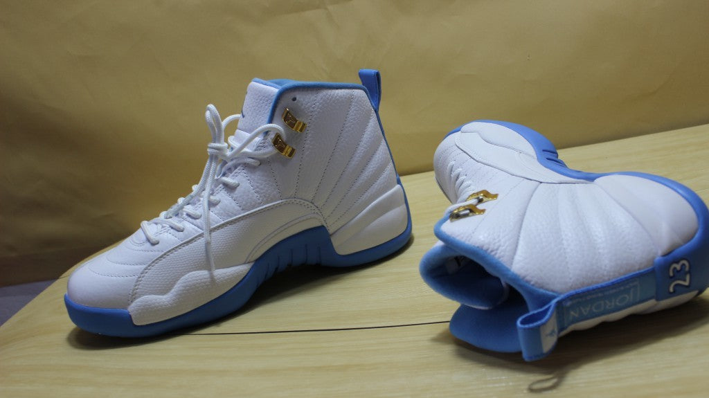 Air Jordan 12 University Blue High-Top Sneakers 510815-127