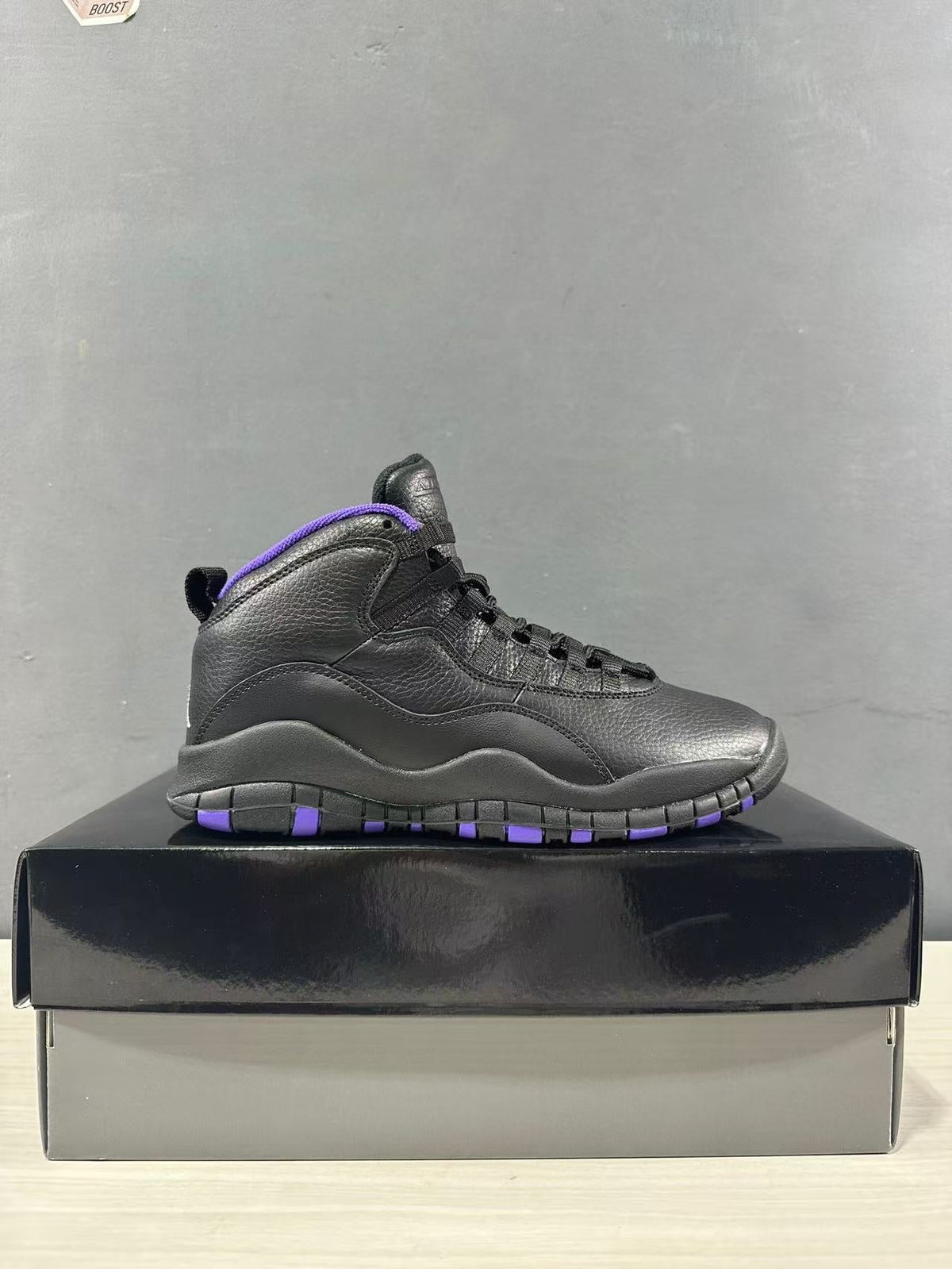 Jordan Air Jordan 10 High-Top Sneakers Black Purple 130209-051