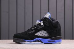 Air Jordan 5 Stealth 2.0 Black Blue Sneakers CT4838-004