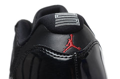 Jordan Air Jordan 11 Retro Low Black and Red Sneakers