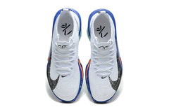 Nike ZoomX Running Shoes, White Blue and Orange
