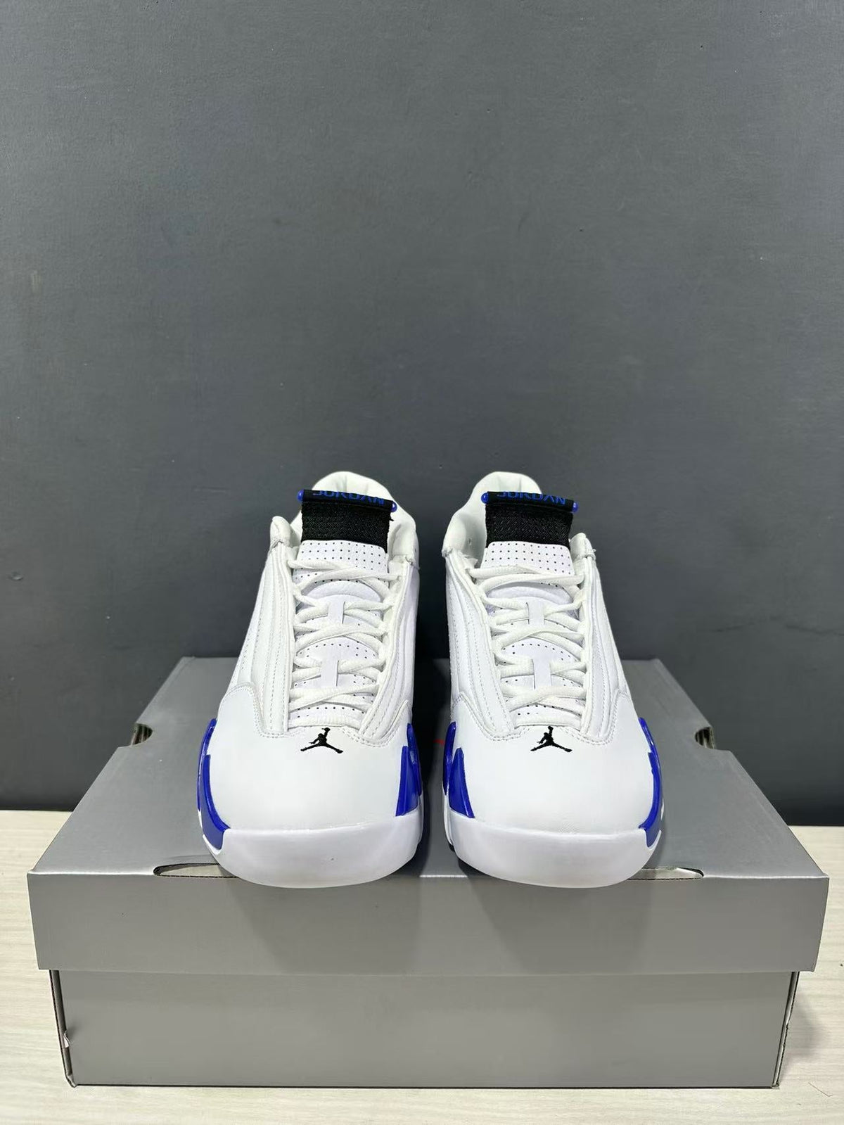 Jordan Air Jordan 14 Hyper Royal White Blue 487471-104
