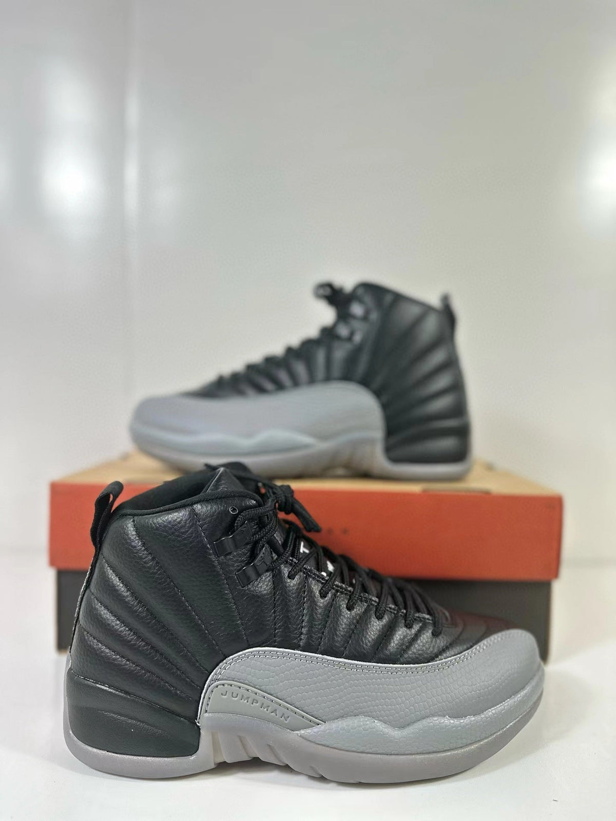 Jordan Air Jordan 12 Retro Black Wolf Grey CT8013-019