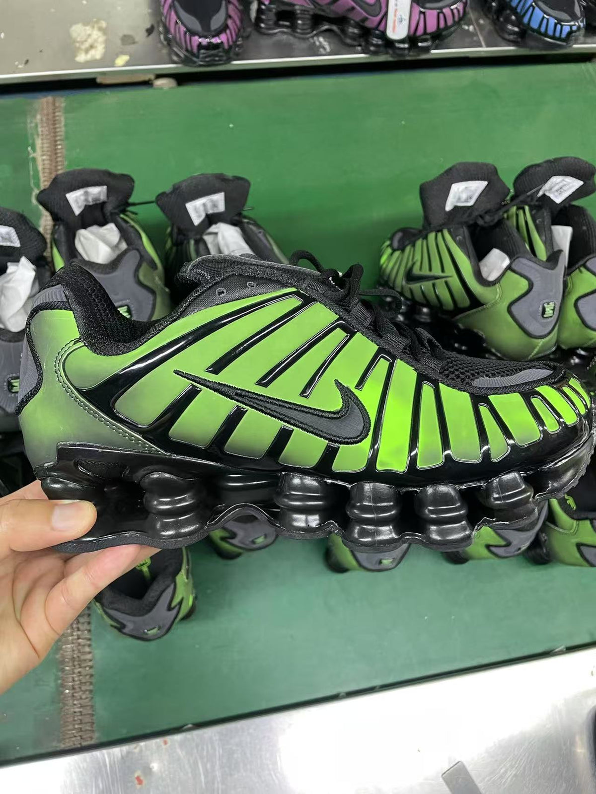 Nike Shox TL Sneakers in Black