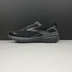 Brooks Ghost 15 Running Shoes, Black and Gray