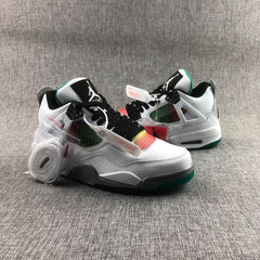 Jordan Air Jordan 4 Rasta White Green Sneakers