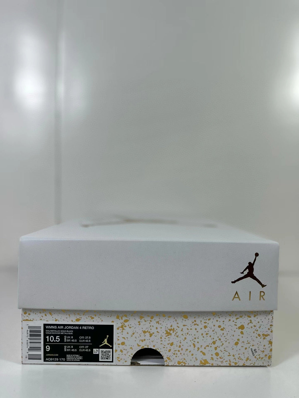 Jordan Air Jordan 4 Metallic Gold Sneakers White AQ9129-170