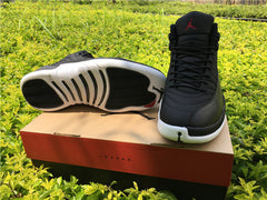 Jordan Air Jordan 12 Black Nylon High-Top Sneakers