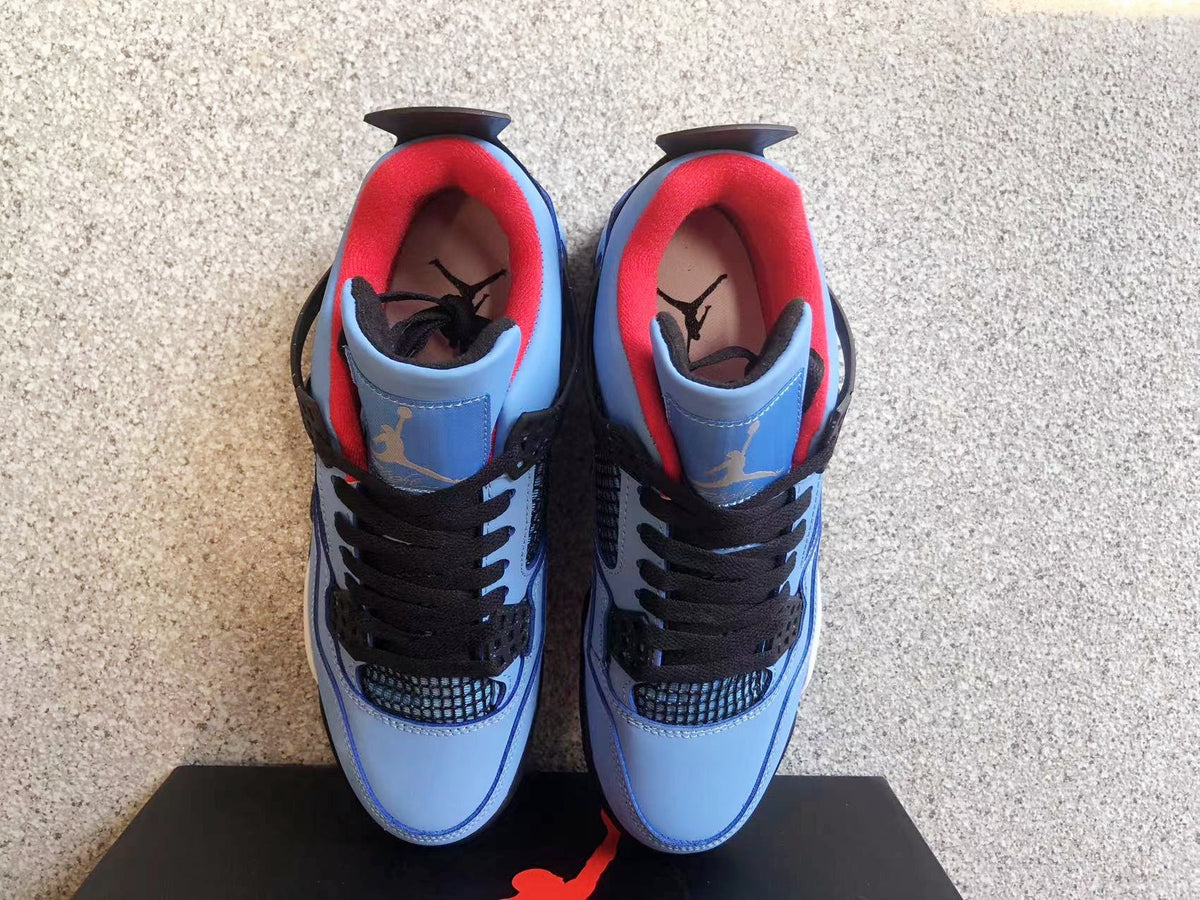 Jordan 4 Paris Sneakers in Ice Blue