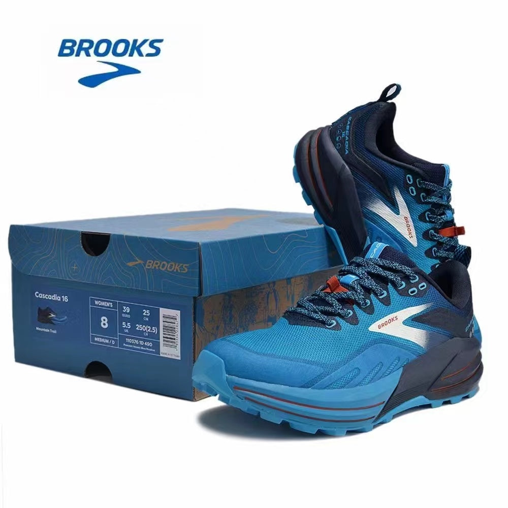 Brooks Cascadia 16 Blue Trail Running Shoes