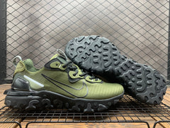 Nike React Vision Sneakers in Olive Green and Black