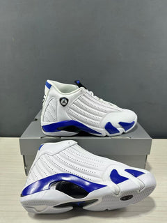 Jordan Air Jordan 14 Hyper Royal White Blue 487471-104