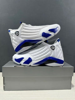 Jordan Air Jordan 14 Hyper Royal White Blue 487471-104