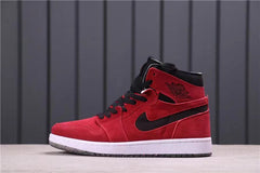 Air Jordan 1 Crater Red Red Black High-Top Sneakers CT0978-600