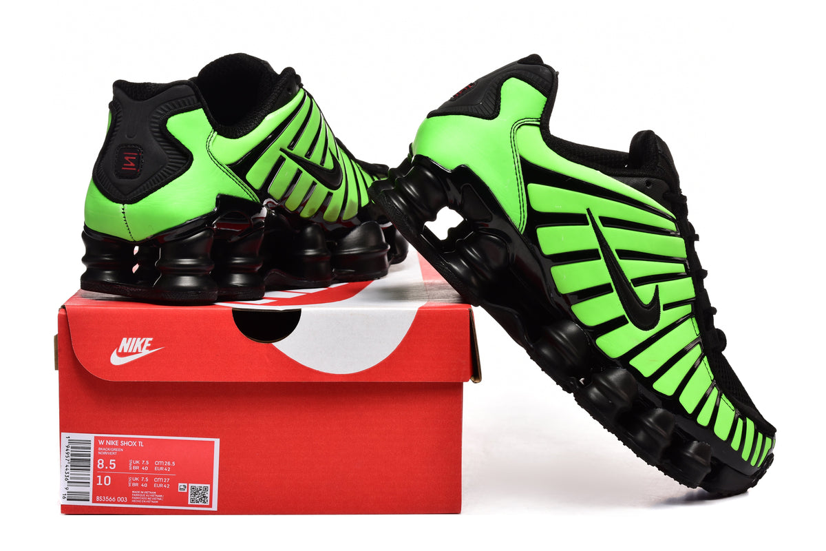 Nike Shox TL Sneakers in Black and Pink
