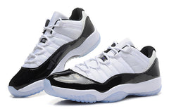 Air Jordan 11 Low White Black Basketball Sneakers
