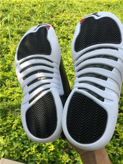 Jordan Air Jordan 12 Black Nylon High-Top Sneakers