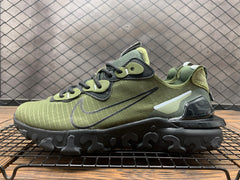 Nike React Vision Sneakers in Olive Green and Black
