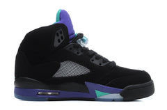 Jordan Air Jordan 5 Black Purple High-Top Sneakers 440892-007
