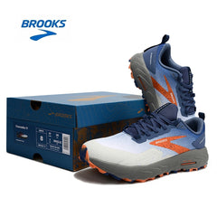 Brooks Cascadia 17 Trail Running Shoes – Navy and Orange
