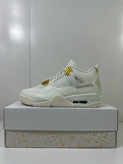 Jordan Air Jordan 4 Metallic Gold Sneakers White AQ9129-170