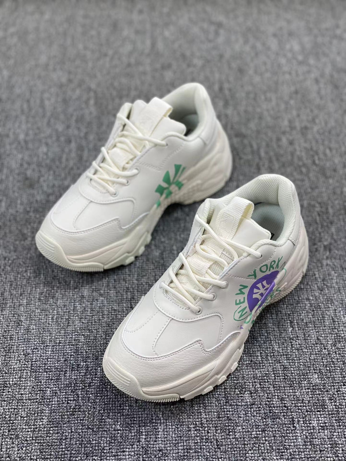MLB Chunky Low-Top Sneakers in White