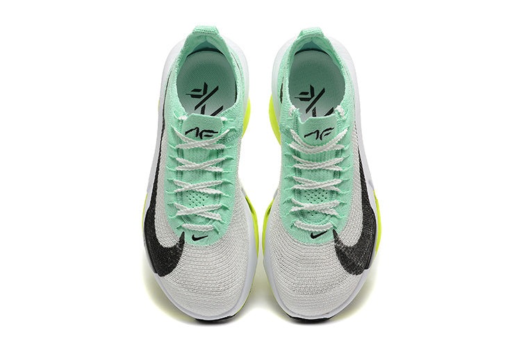 Nike Air Zoom Running Shoes White Mint Green