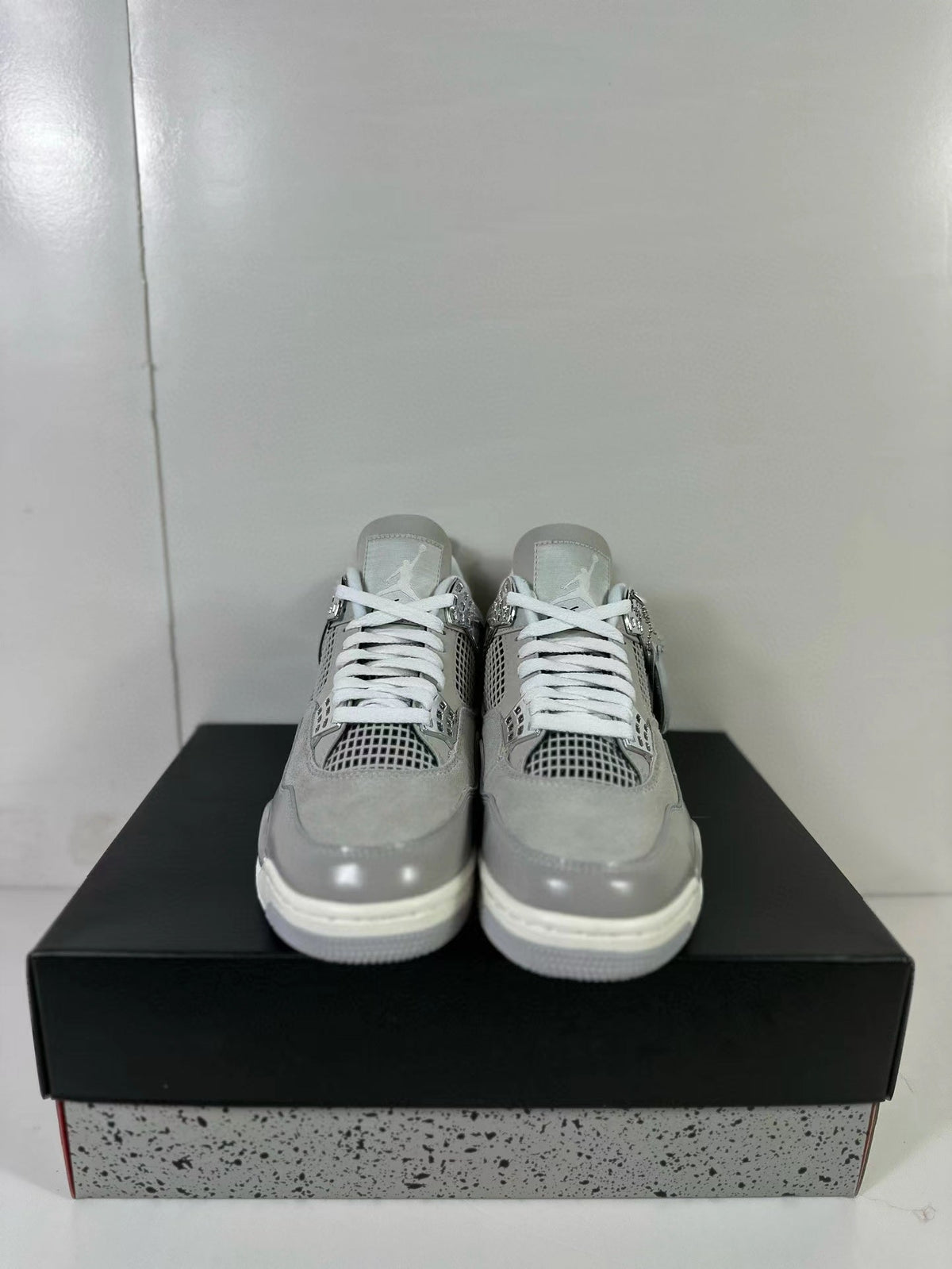 Jordan Air Jordan 4 Light Iron Ore Frozen Moments Sneakers