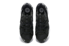 Nike Air Huarache Black and White Sneakers