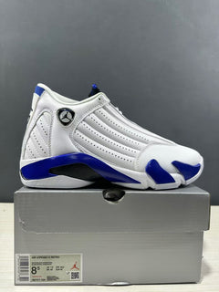 Jordan Air Jordan 14 Hyper Royal White Blue 487471-104
