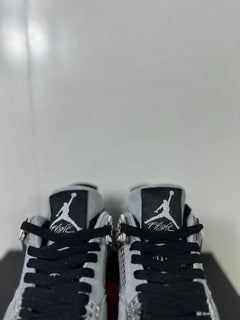 Jordan Air Jordan 4 Retro Gray Black Sneakers AQ9129-005
