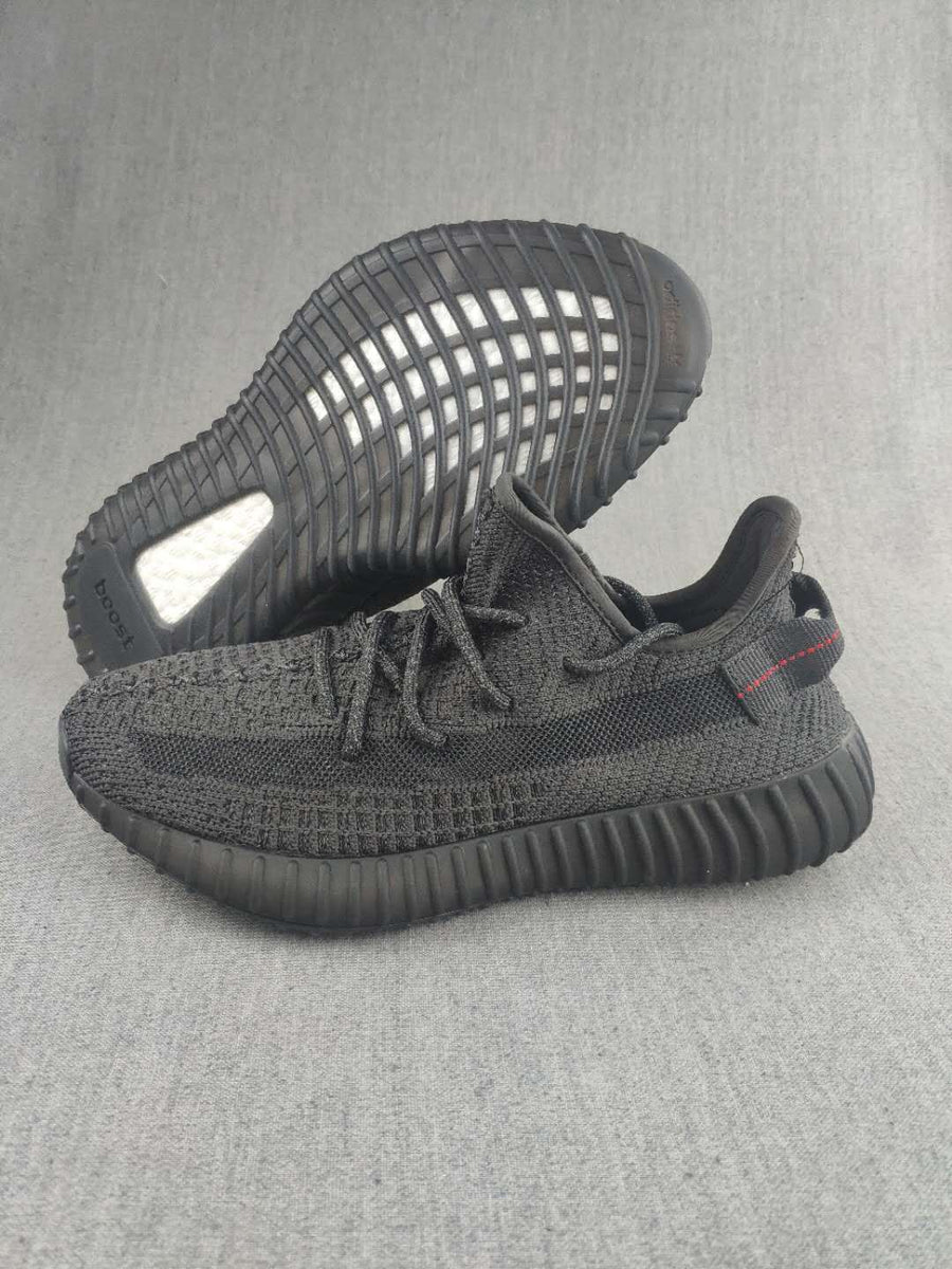 Yeezy Boost 350 V2 Dark Gray Knit Sneakers