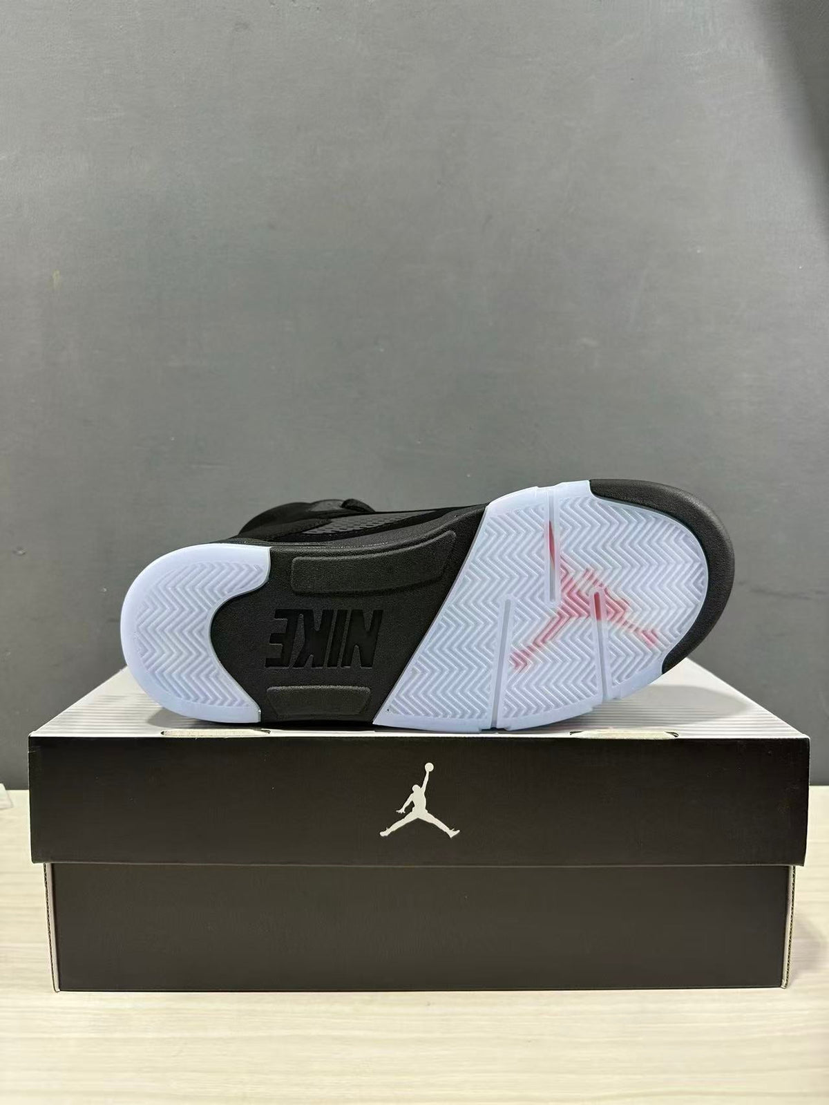 Jordan Air Jordan 5 Retro Black Red High-Top Sneakers