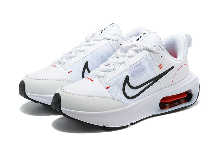 Nike Air Max White and Red Running Sneakers