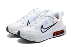 Nike Air Max White and Red Running Sneakers
