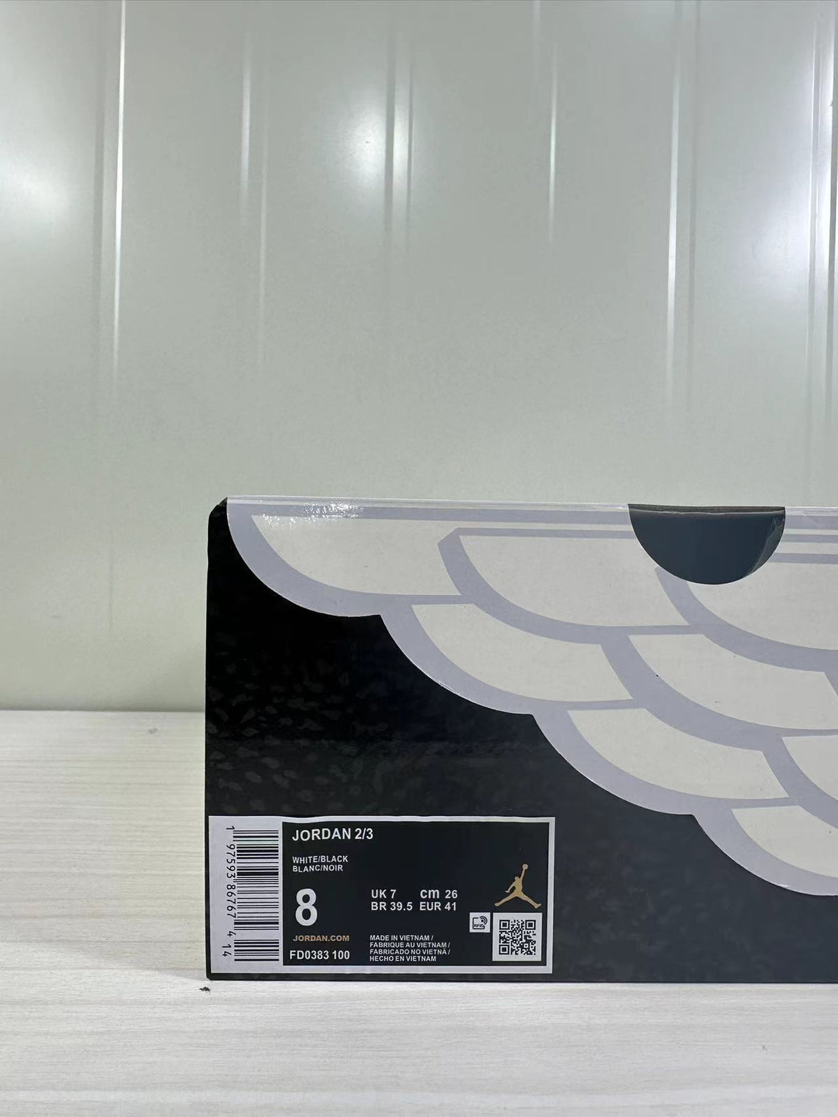Jordan Air Jordan 2/3 Low Sneakers White Black FD0383-100