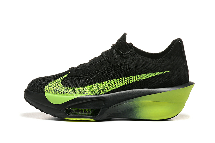 Nike Air Zoom Alphafly Next% Black Volt Running Shoes