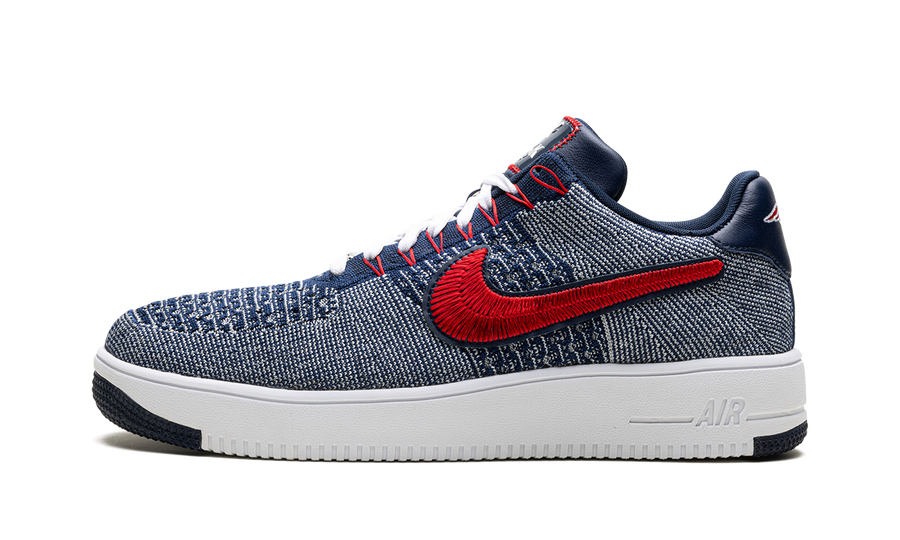 Air Force 1 Ultra Flyknit Low "Patriots Robert Kraft Wolf Grey" FV4079 012