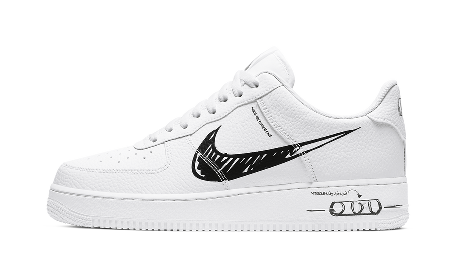 Air Force 1 Low "Sketch Pack - Black" CW7581 101